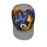 All-Over Print Peaked Cap