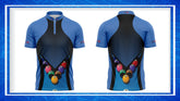 Blue Jersey With Balls