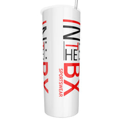 Glitter Tumbler With Stainless Steel Straw 20oz
