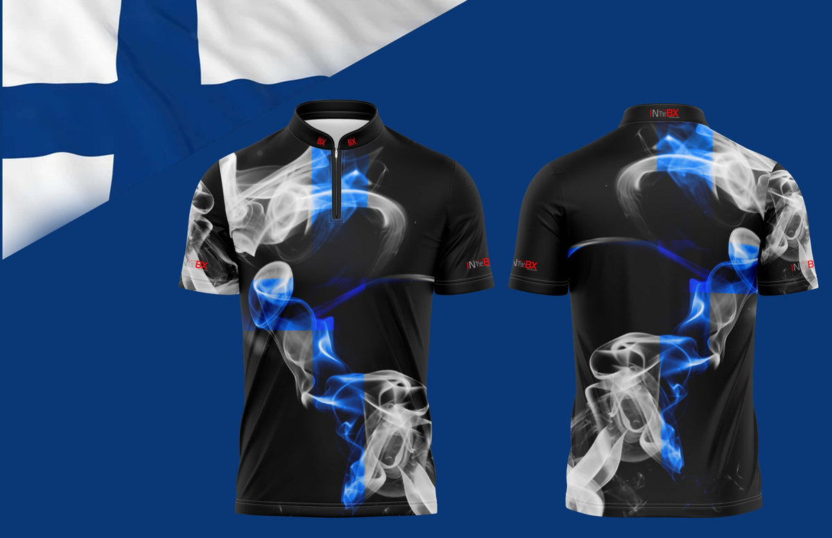 Finland flag jersey