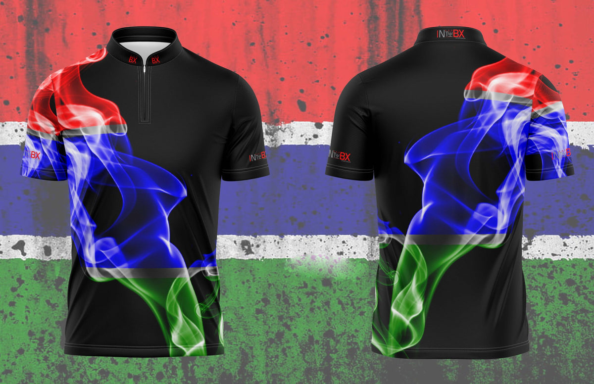 Gambia flag jersey