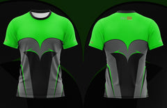Gray Orange Color Jersey