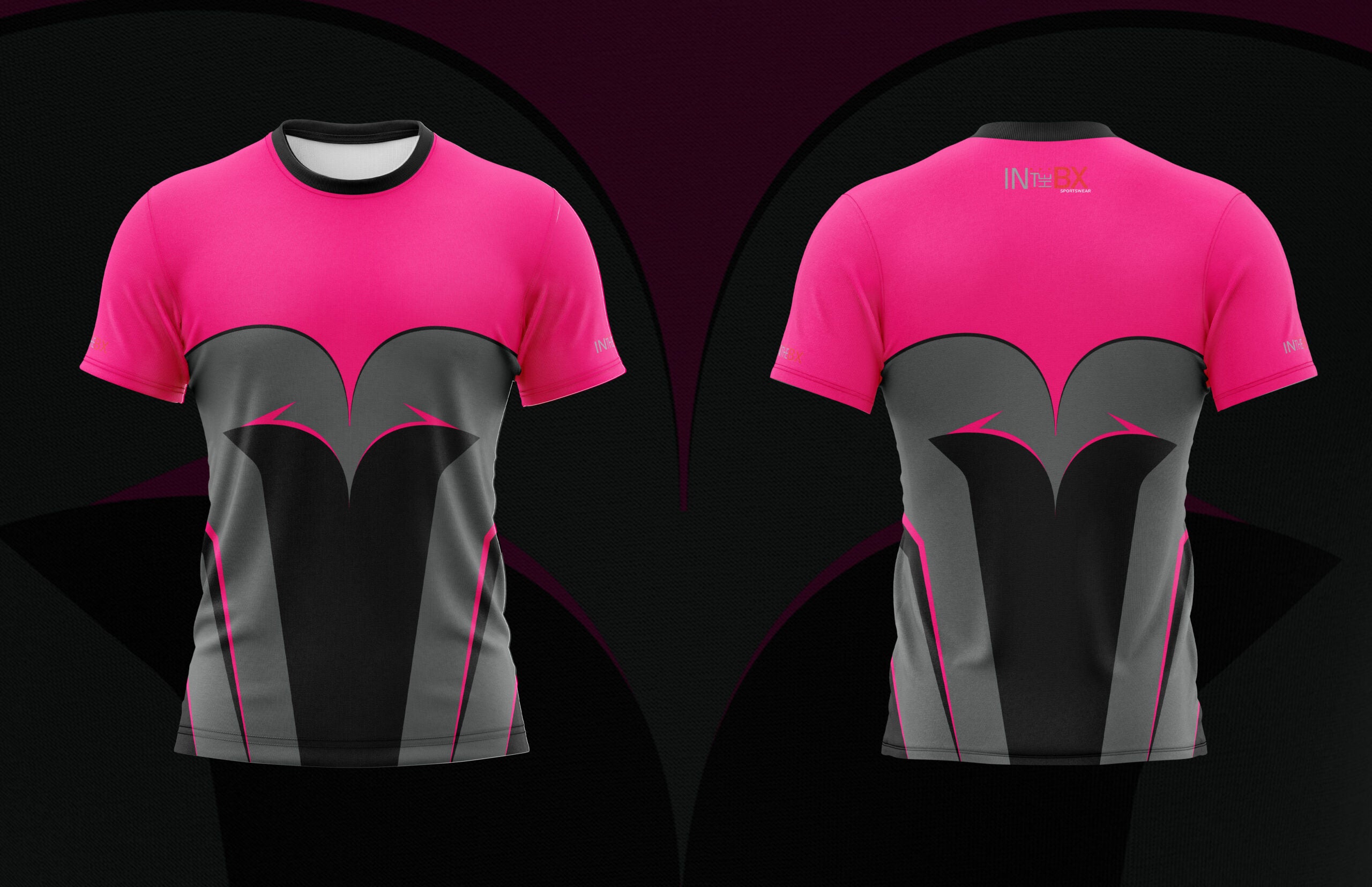 Gray Orange Color Jersey