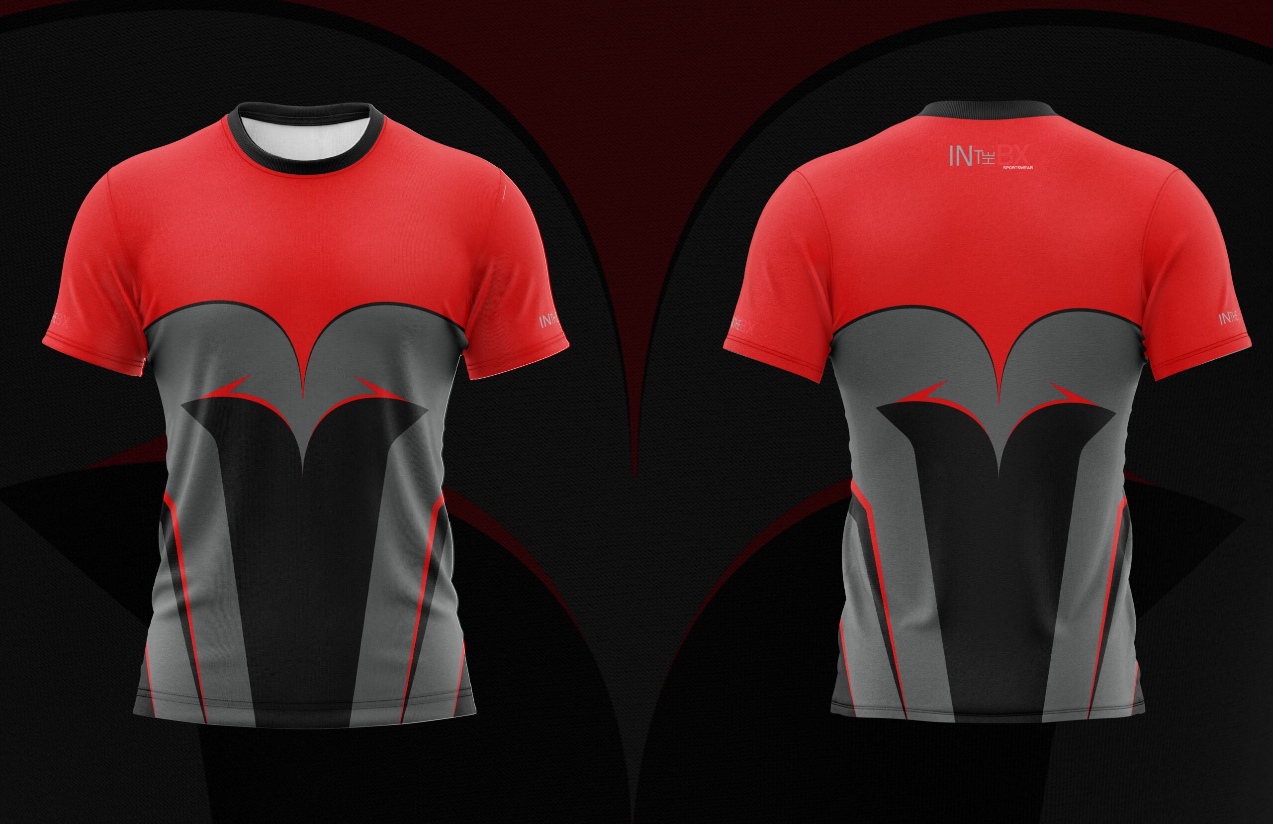 Gray Orange Color Jersey