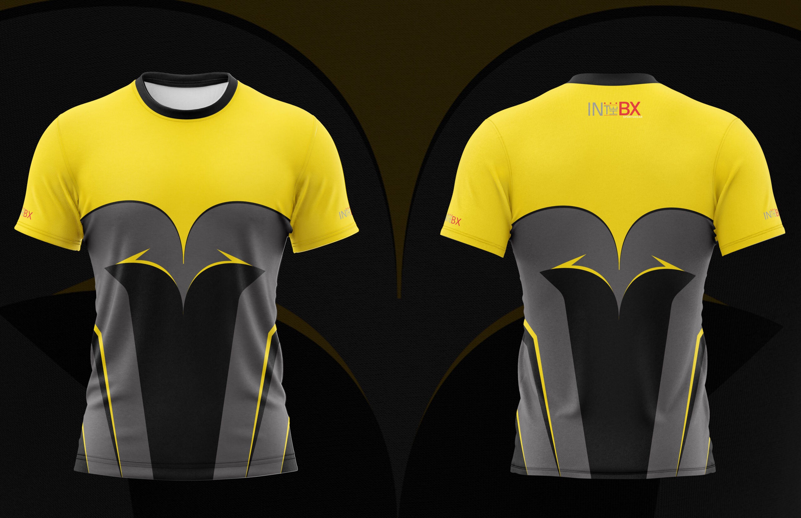 Gray Orange Color Jersey