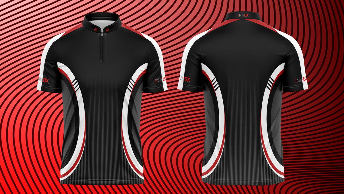 Red and White Circles Jersey